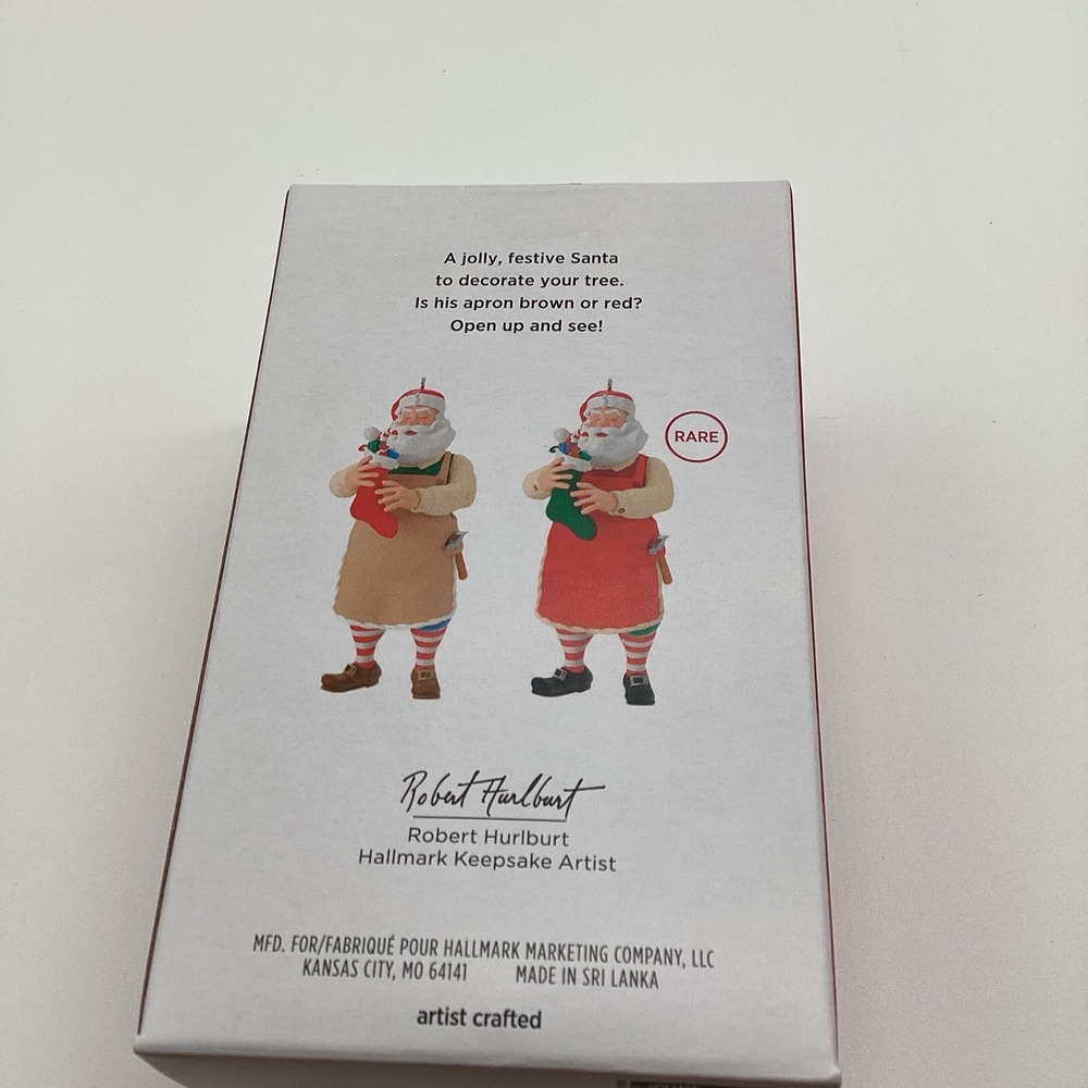 Hallmark Keepsake 2023 Toymaker Santa Surprise Mystery Ornament QGO2967 NIB - Picture 3 of 6